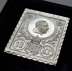 1971-es 10 krajcár Ferenc József bélyegérem
