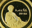1981-es blyegrem Bartk Bla A Kkszakall Herceg Vra, srgarz blyegrem
